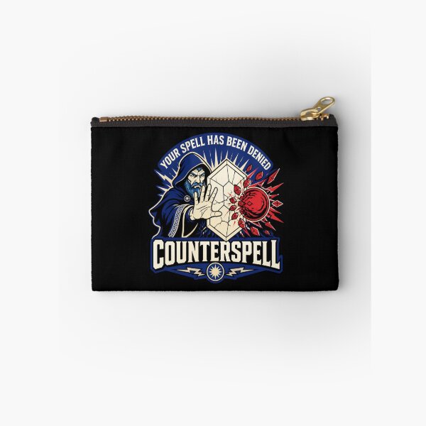 Item preview, Your Spell Is Denied Counterspell - Funny RPG Reaction Meme designed and sold by Dice_Goblin_Studio.