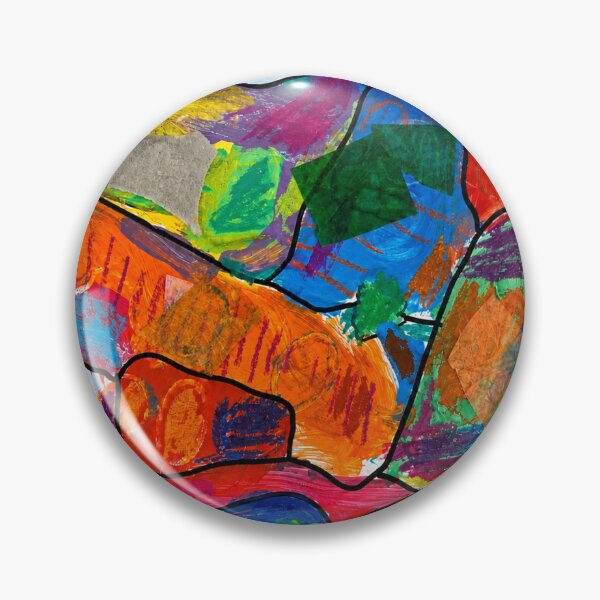 Item preview, Young Artist Abstract Art - Original Child`s Mixed Media Painting designed and sold by PrintGo26.