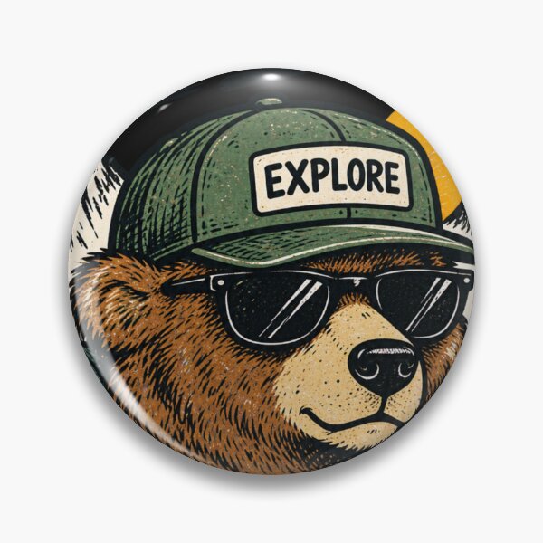 Item preview, Adventure Awaits Explorer Bear designed and sold by Houldi.