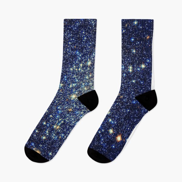 Item preview, Dark Midnight Blue & Gold Galaxy Sparkle Stars designed and sold by 2sweetsDesign.