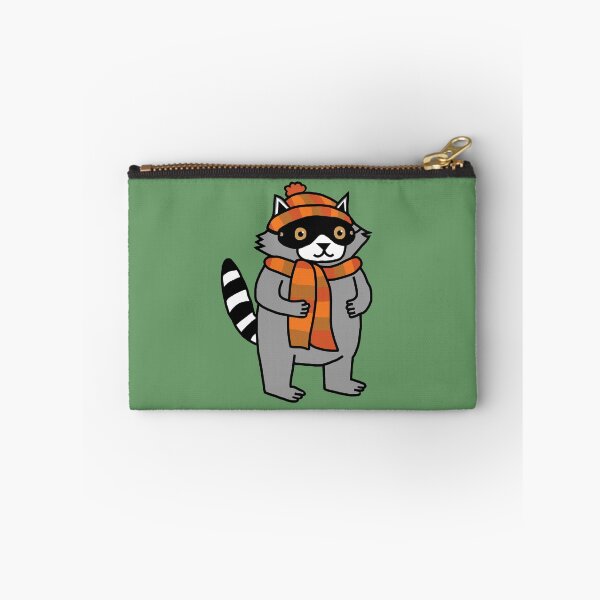 Item preview, Fall Season Cute Raccoon in Hat and Scarf  designed and sold by ellenhenry.