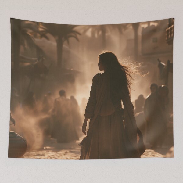 Item preview, She Walks Where the Sun Remembers designed and sold by oanaunciuleanu.