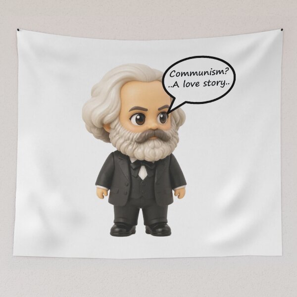 Item preview, Karl Marx designed and sold by TwiggyAsh.