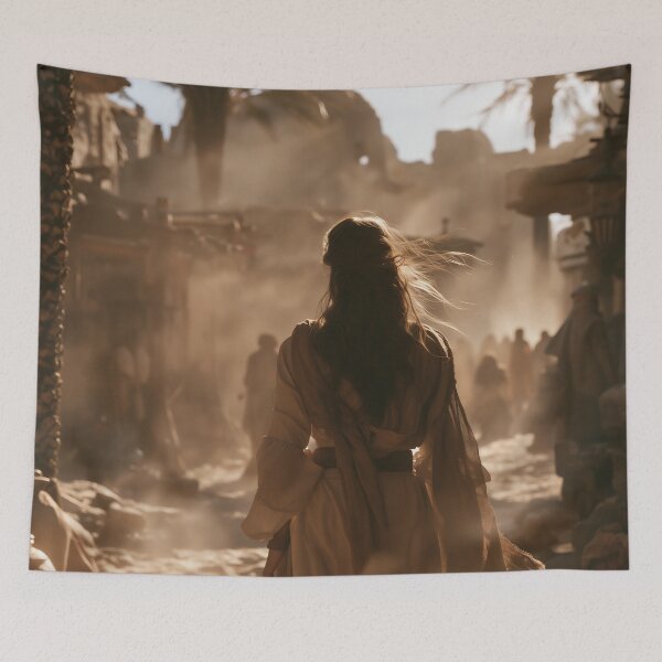 Item preview, She Walks Where the Sun Remembers designed and sold by oanaunciuleanu.