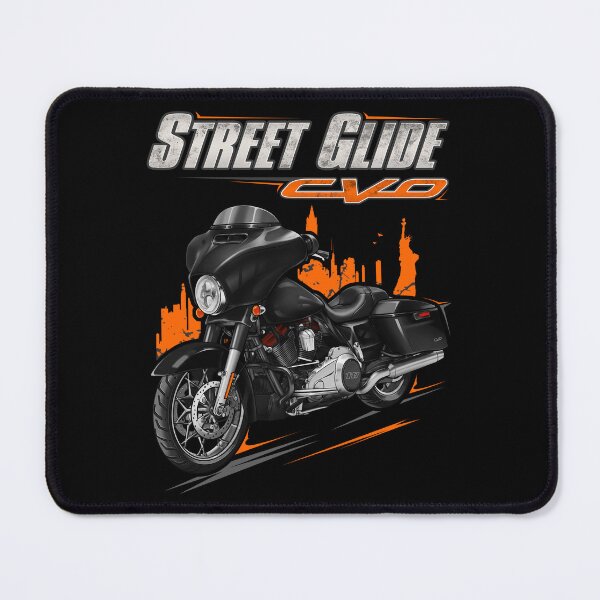 Item preview, Motorcycle Street Glide CVO FLHXSE 2016 Carbon Crystal & Black Flames for Motorcycle Riders designed and sold by MotoApparelHub.