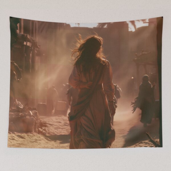 Item preview, She Walks Where the Sun Remembers designed and sold by oanaunciuleanu.