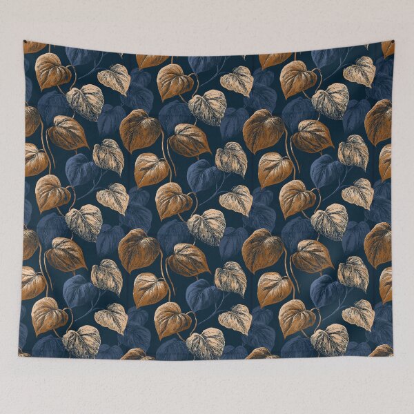 Item preview, Charming Pothos Floral - Hawaiian Flower Pattern - Anniversary Gifts For Him designed and sold by RoyalStarsPatts.