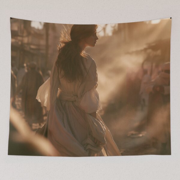 Item preview, She Walks Where the Sun Remembers designed and sold by oanaunciuleanu.