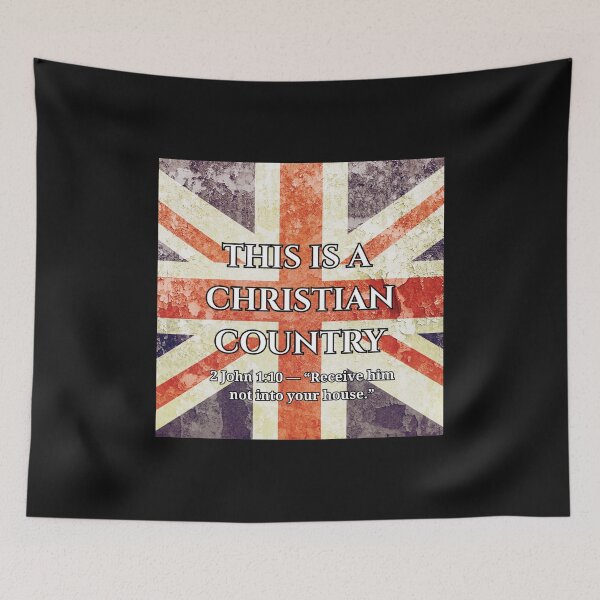 Item preview, THIS IS A CHRISTIAN COUNTRY UK designed and sold by TheHopeClinic.