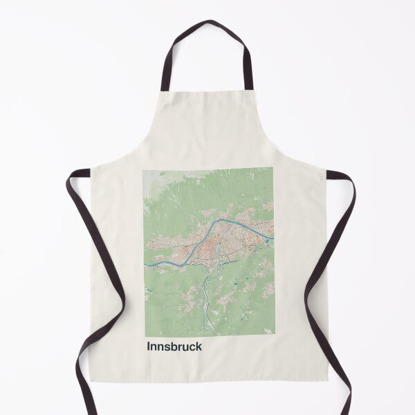 Item preview, Innsbruck Minimalistic Map Art designed and sold by MapsNerd.