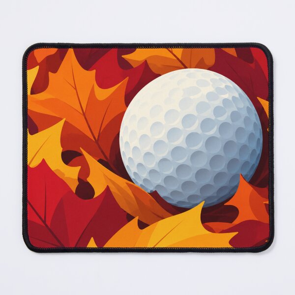 Item preview, Autumn Golf Ball Among Leaves designed and sold by Creative_Canvas.