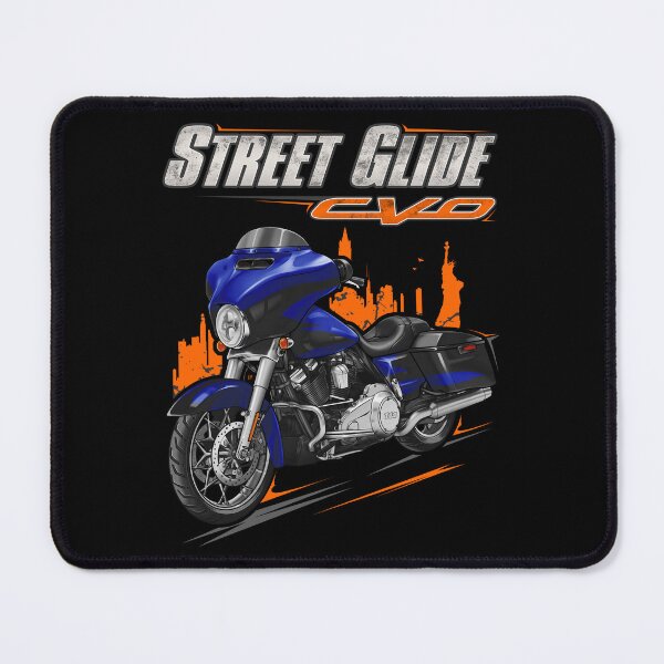 Item preview, Motorcycle Street Glide CVO FLHXSE 2017 Candy Cobalt & Indigo for Motorcycle Riders designed and sold by MotoApparelHub.