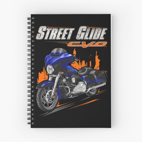 Item preview, Motorcycle Street Glide CVO FLHXSE 2017 Candy Cobalt & Indigo for Motorcycle Riders designed and sold by MotoApparelHub.