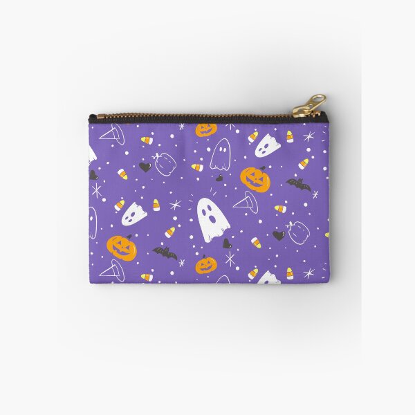 Item preview, Cute Purple Halloween Ghost Pattern designed and sold by Flora-and-Fable.