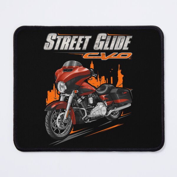 Item preview, Motorcycle Street Glide CVO FLHXSE 2017 Sunburst Orange & Starfire Black for Motorcycle Riders designed and sold by MotoApparelHub.