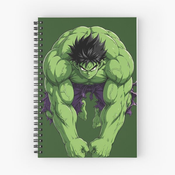 Item preview, Green Titan Aerial Smash Anime Style designed and sold by Danime Planet.