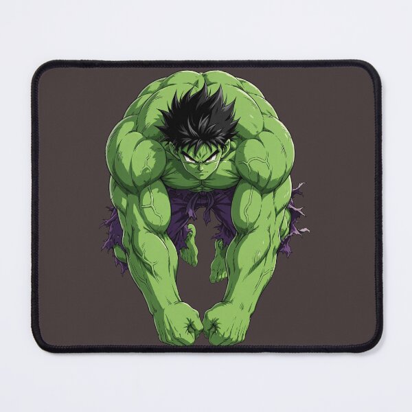 Item preview, Green Titan Aerial Smash Anime Style designed and sold by Danime Planet.