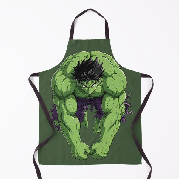 Item preview, Green Titan Aerial Smash Anime Style designed and sold by Danime Planet.