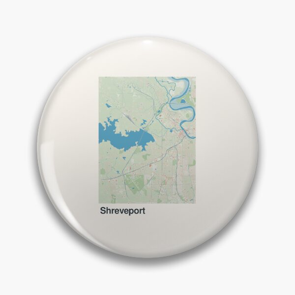 Item preview, Shreveport Minimalistic Map Art designed and sold by MapsNerd.