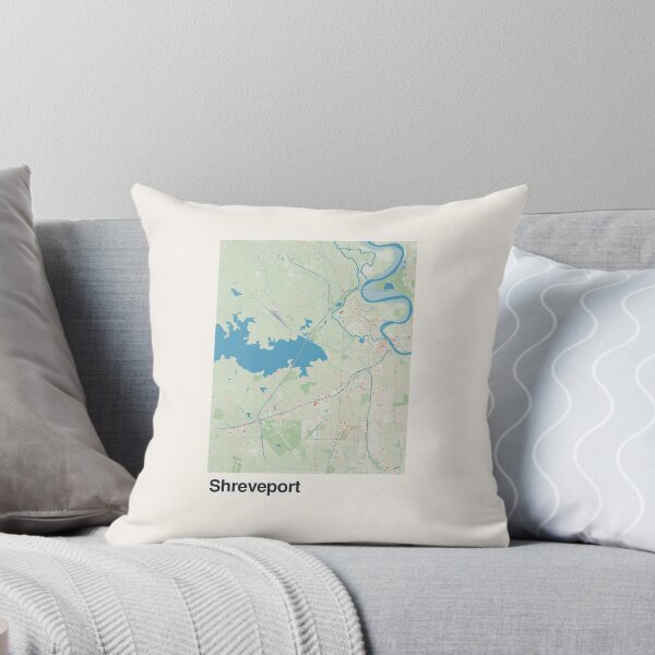 Item preview, Shreveport Minimalistic Map Art designed and sold by MapsNerd.
