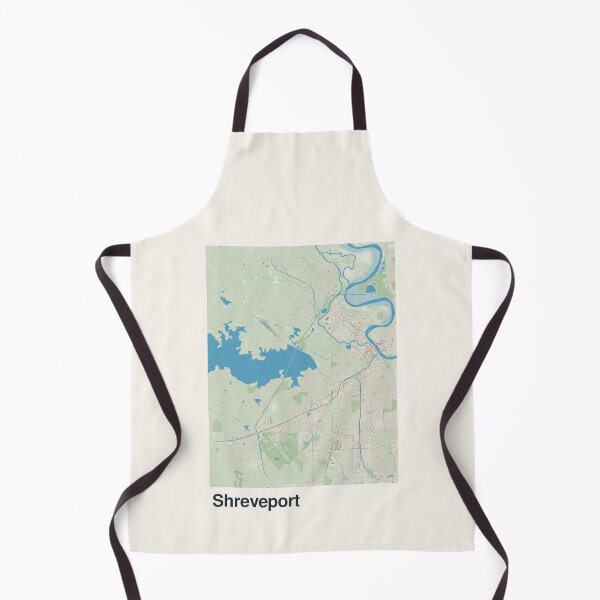 Item preview, Shreveport Minimalistic Map Art designed and sold by MapsNerd.