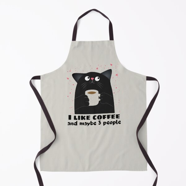 Item preview, I like Coffee And Maybe Three People Cat designed and sold by monika-arthing.