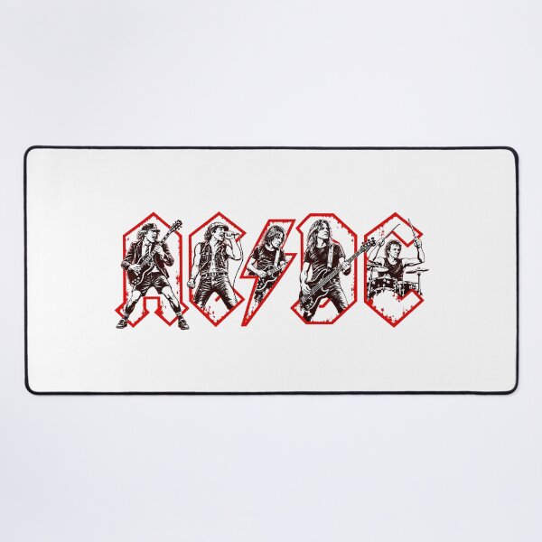Item preview, AC-DC-Rock Band Members Performance Inside Iconic Red Logo Graphic designed and sold by dartoffofo⭐⭐⭐⭐⭐.