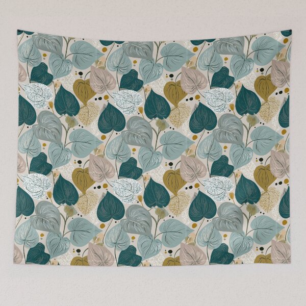 Item preview, Beautiful Pothos Print  - Retro Flower Floral - Baby Shower Gifts designed and sold by RoyalStarsPatts.