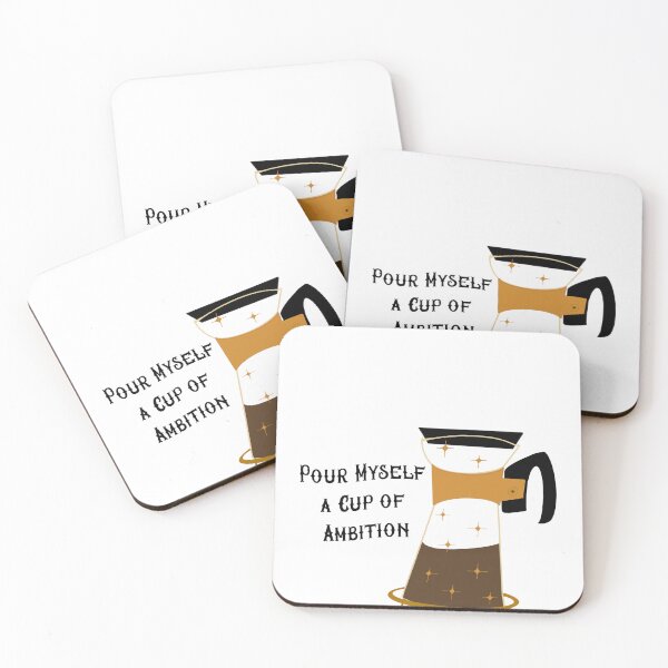 Item preview, Pour myself a cup of ambition designed and sold by Adventure Girls Studio.