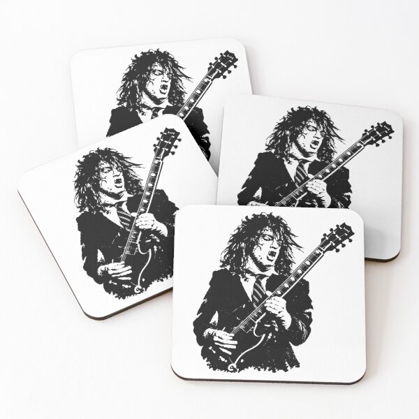 Item preview, Angus Young AC-DC Lead Guitarist Iconic Schoolboy Graphic designed and sold by dartoffofo⭐⭐⭐⭐⭐.