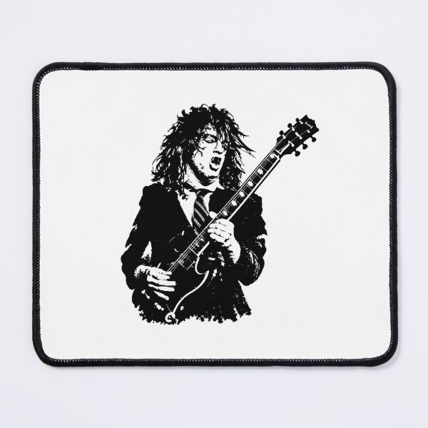 Item preview, Angus Young AC-DC Lead Guitarist Iconic Schoolboy Graphic designed and sold by dartoffofo⭐⭐⭐⭐⭐.