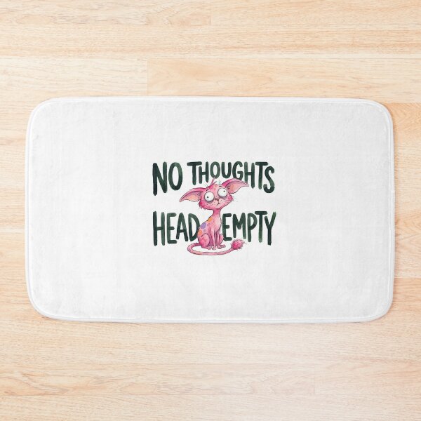 Item preview, No Thought Head Empty Pink Cat designed and sold by septii.