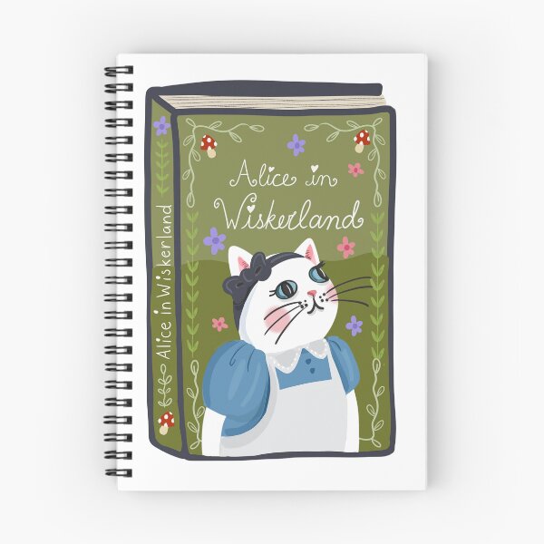 Item preview, Alice in Wonderland Cat Print designed and sold by booksnbobs.