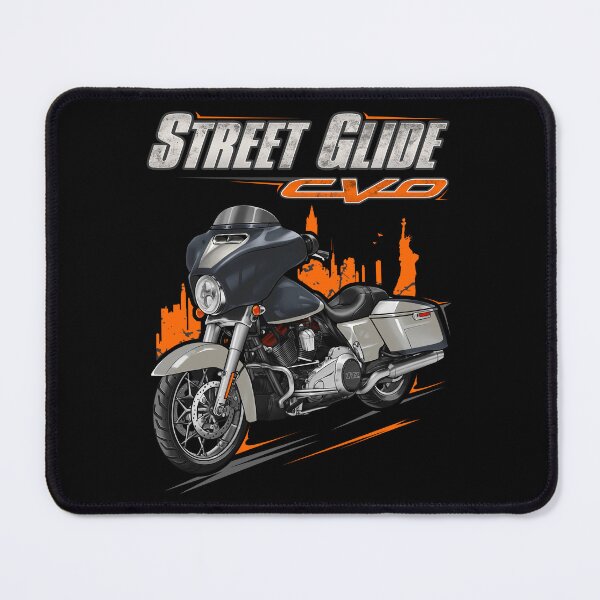 Item preview, Motorcycle Street Glide CVO FLHXSE 2019 Charred Steel & Lightning Silver for Motorcycle Riders designed and sold by MotoApparelHub.