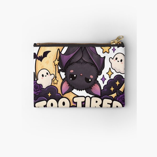 Item preview, Too Tired To Haunt – Cute Gothic Bat designed and sold by ZKYss-Design.