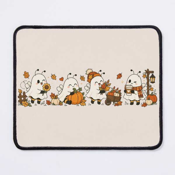 Item preview, Boo Bees Fall, Ghost Halloween Autumn Coffee, Pumpkin Patch Cozy Season Fall October designed and sold by Quiajia.