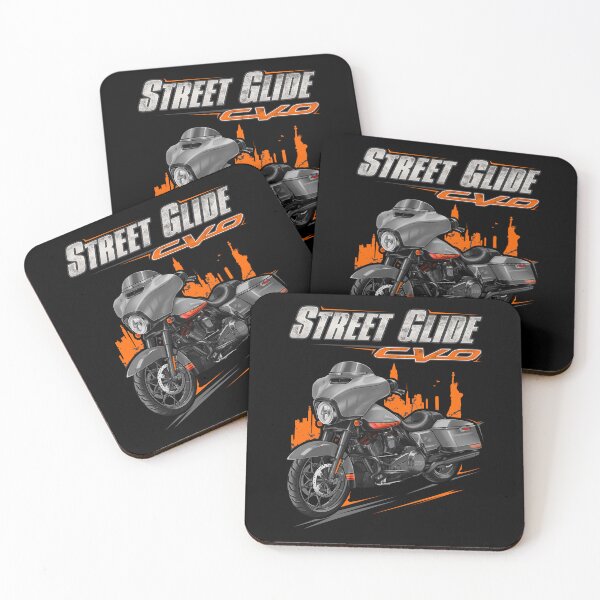 Item preview, Motorcycle Street Glide CVO FLHXSE 2020 Smoky Gray & Black Hole for Motorcycle Riders designed and sold by MotoApparelHub.