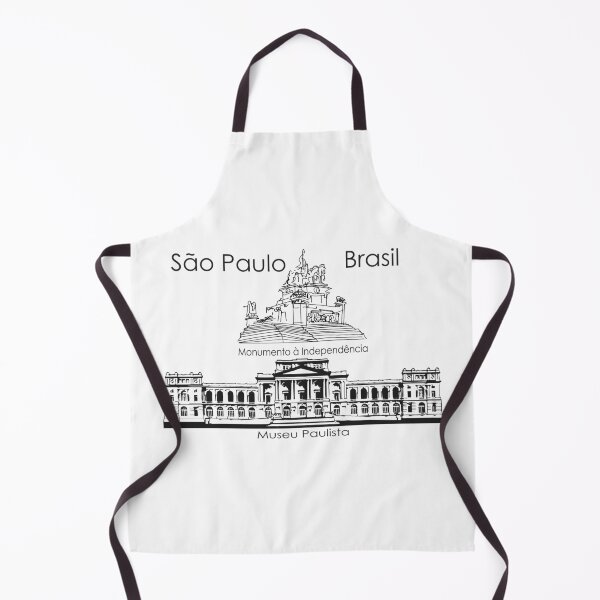 Item preview, Museu Paulista Sao Paulo - Monumento a la Independencia Ipiranga Line Art Brasil designed and sold by Sampa In Focus.