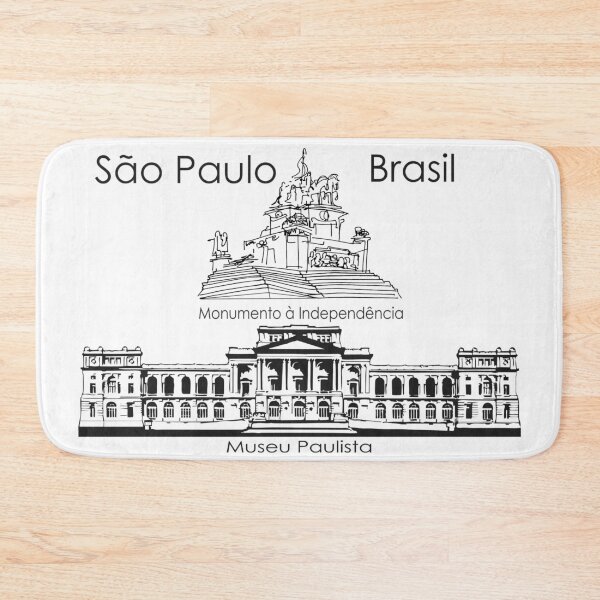Item preview, Museu Paulista Sao Paulo - Independence Monument Ipiranga Line Art Brazil designed and sold by Sampa In Focus.