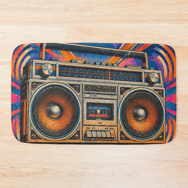 Item preview, Retro Boombox Energy designed and sold by i-corp.