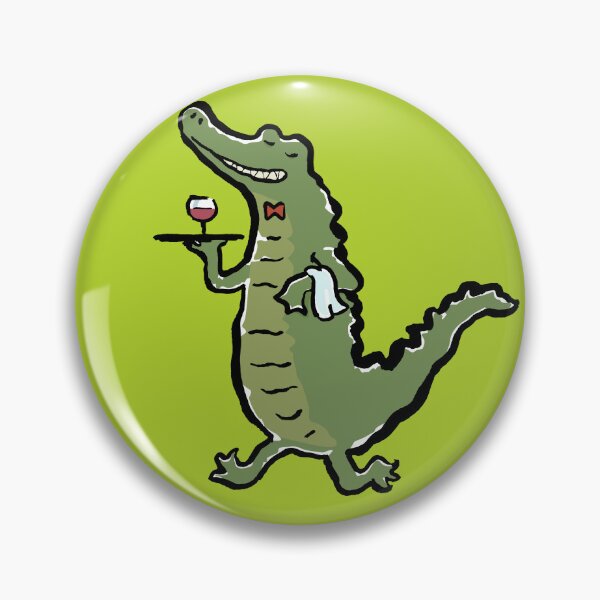 Item preview, the waiter is a gator! designed and sold by greendeer.