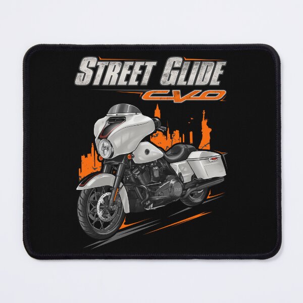 Item preview, Motorcycle Street Glide CVO FLHXSE 2021 Great White Pearl for Motorcycle Riders designed and sold by MotoApparelHub.