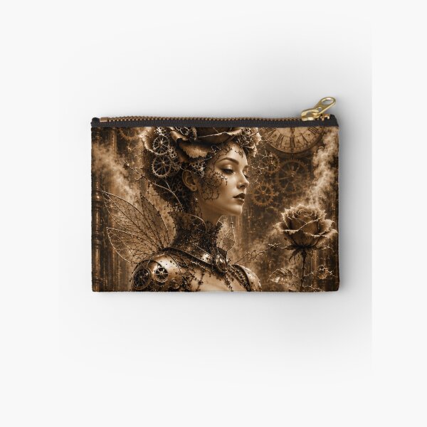 Item preview, Sepia steampunk rose — Victorian mechanical queen designed and sold by Axokris.