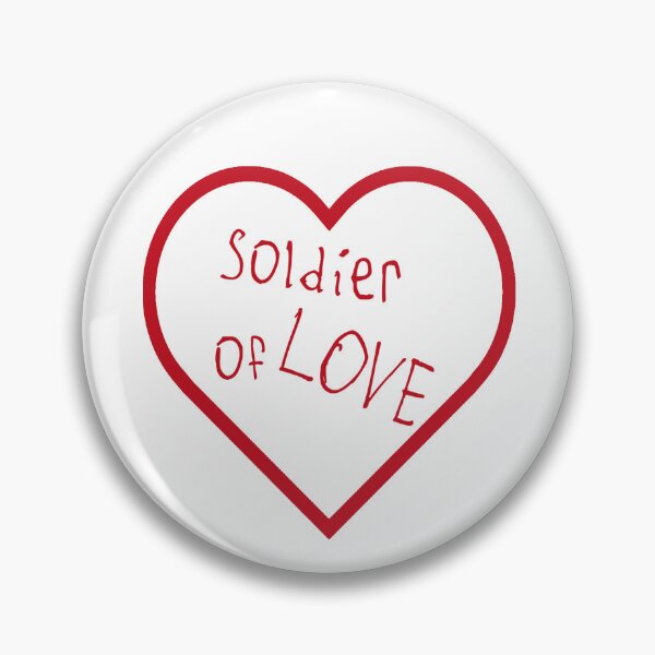 Item preview, Soldier of Love designed and sold by kinpirks.