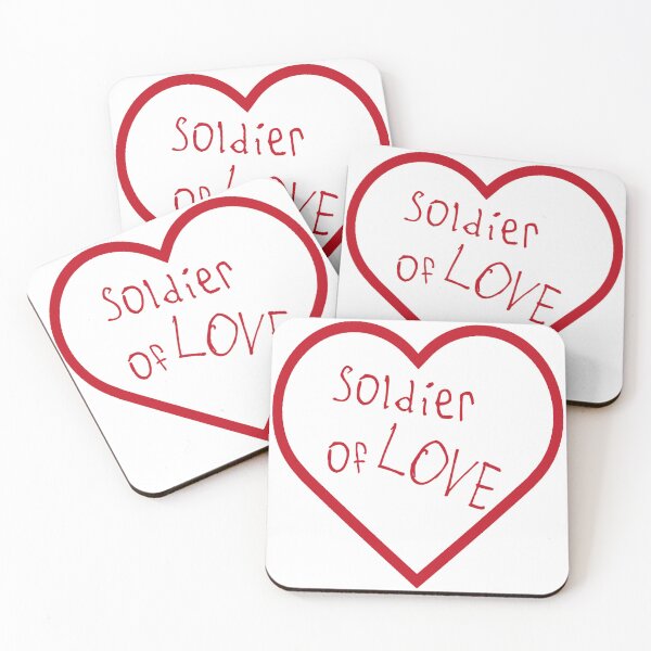 Item preview, Soldier of Love designed and sold by kinpirks.