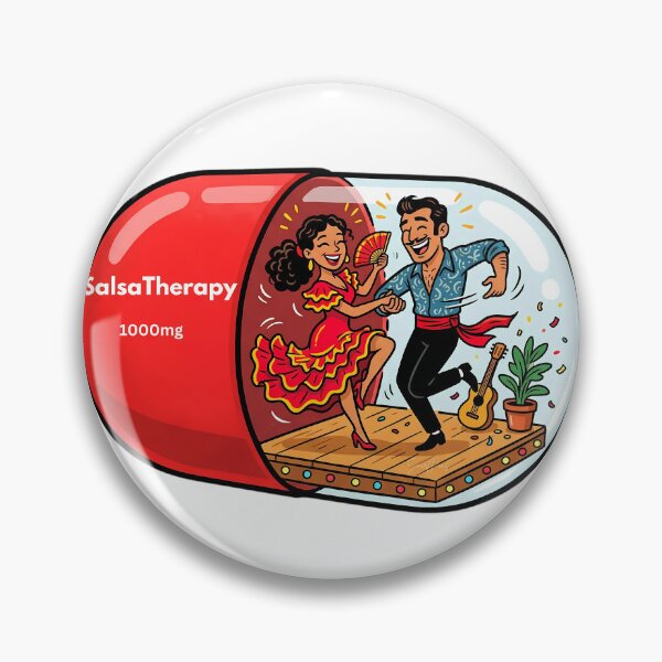 Item preview, Salsa Therapy 1000mg Funny Latin Dance Pill designed and sold by SmartPuns.