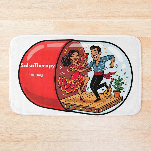 Artikelvorschau, Salsa Therapy 1000mg Lustige Lateinamerikanische Tanzpille entworfen und verkauft von SmartPuns.