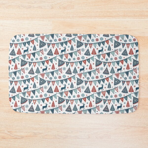Item preview, Nordic Celebration Banners | Scandinavian Birthday Folk designed and sold by Shuga-Design.