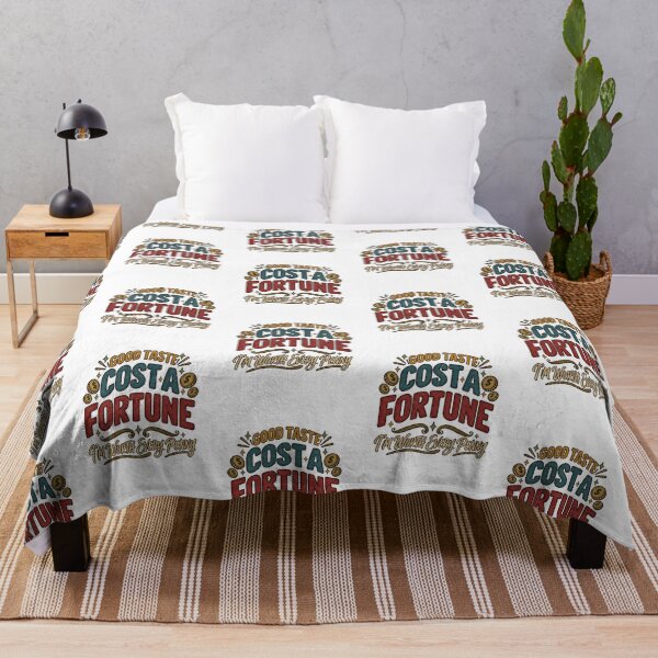 Item preview, Good Taste Costs a Fortune – Worth Every Penny, t-shirt, Bath Mats designed and sold by NinaCreator.