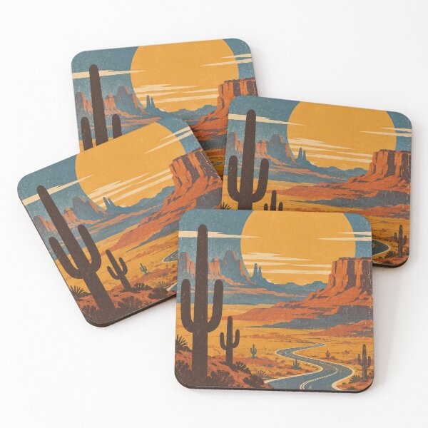 Item preview, Desert Sunset Retro designed and sold by i-corp.